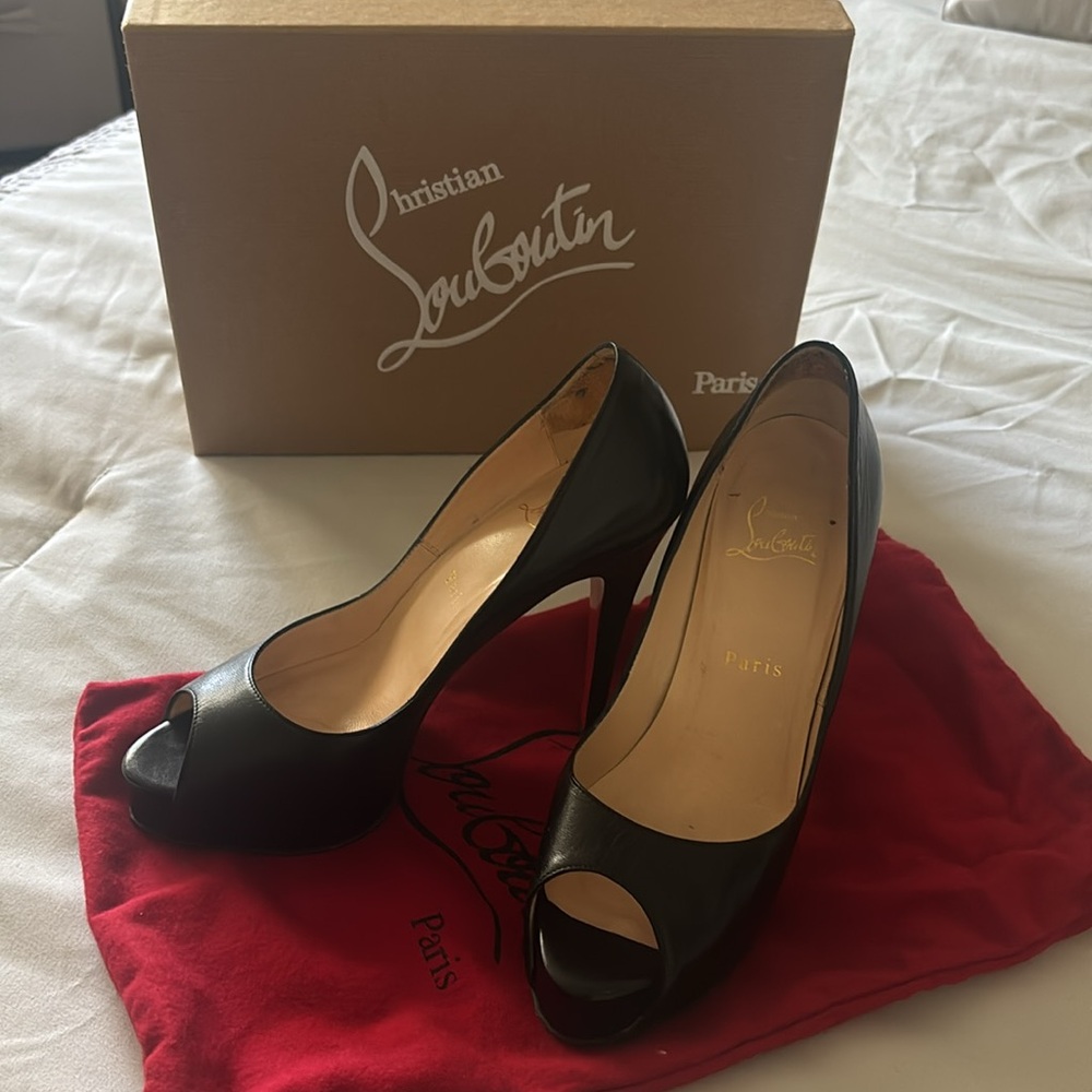 Authentic Christian Louboutin Hyper Prive 120 KID